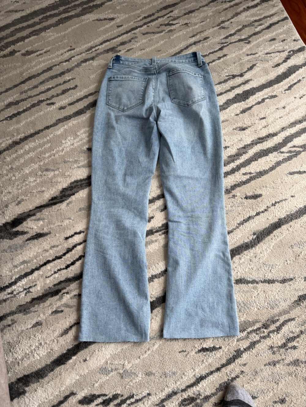 L’agence Ruth Jeans With Raw Hem (Loyola Wash) size 26 high rise - Picture 6 of 6